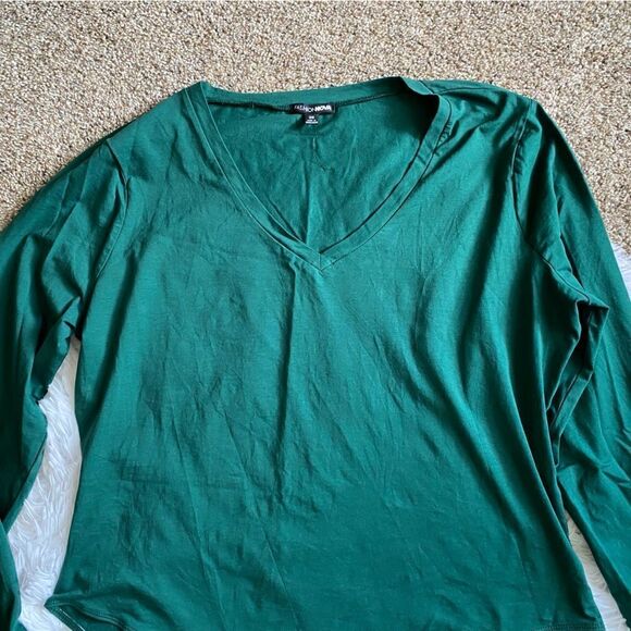 Fashion Nova Bodysuit Green One Piece Womens Size 3X New No Tag - Picture 5 of 7